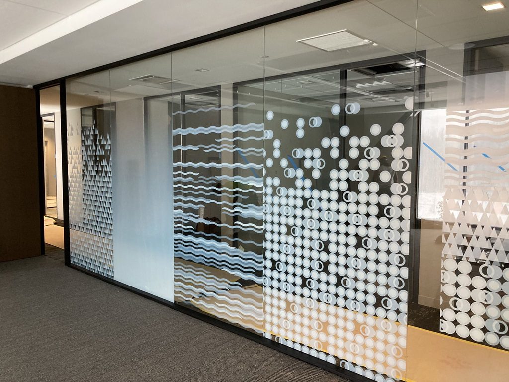 frosted window film Sacramento
