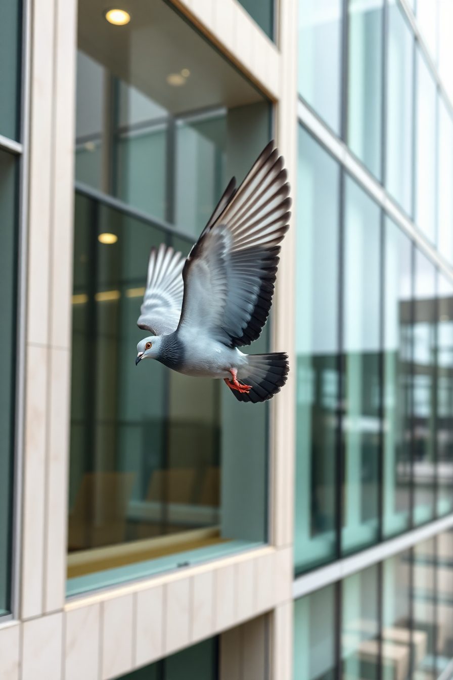 Successful bird strike window film installation results in Sacramento